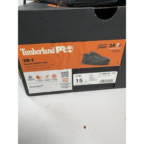 Timberland PRO XR-1 Alloy Toe Work Shoes Mens 15 Safety Sneaker New Box main image 8